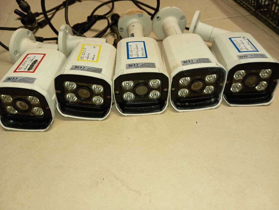 5 camere IP 2MP + 1 camera IP de 5MP