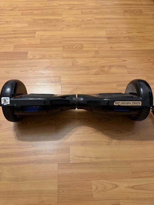 hoverboard monkeybord negru cu geanta, cheie si incarcator