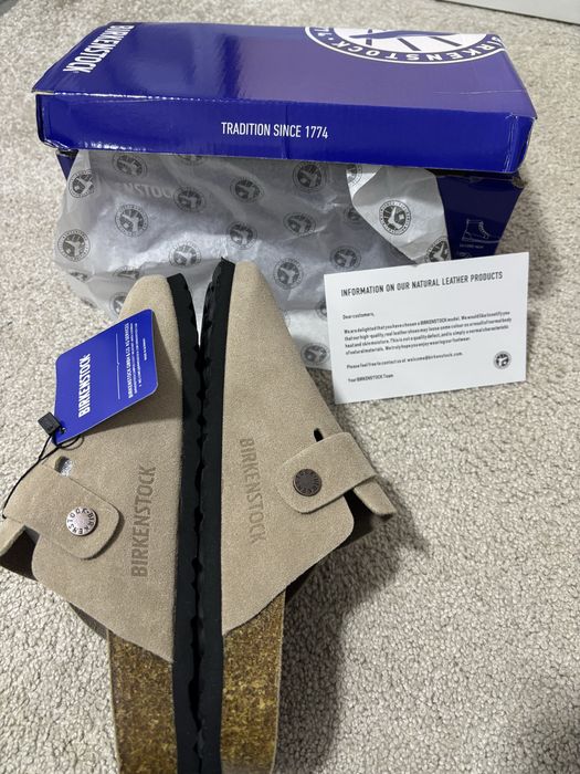 Birkenstock Boston Beige Eur 38