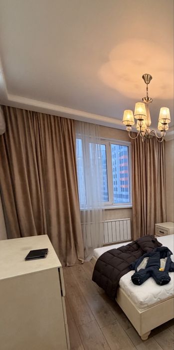 Шторы с тюлью 3 комплекта