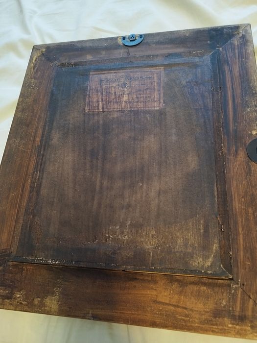 Страхотна картина портрет масло 19век