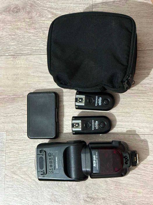 вспышка никон SB 910 с синхранизатором
