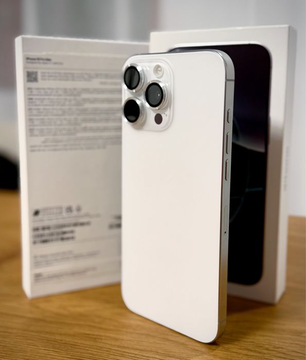 Iphone 16 Pro Max 512 Gb - White, Liber în orice rețea, 10/10