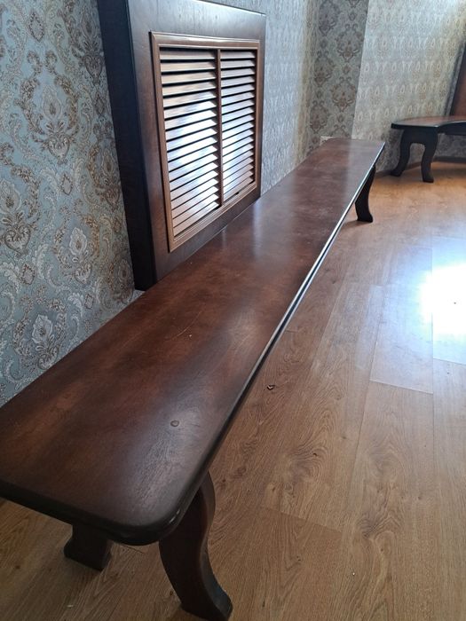 Скамейка из дерева