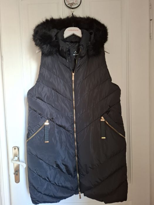 Дамски  елек с качулка