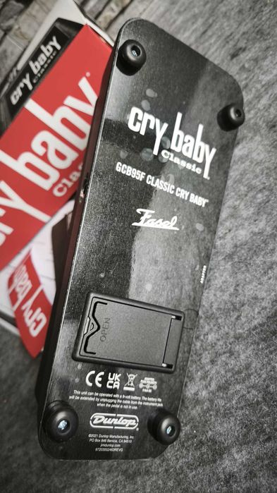 Pedale chitara Dunlop Cry Baby GCB-95F Classic Wah VOX 847 - GARANTIE