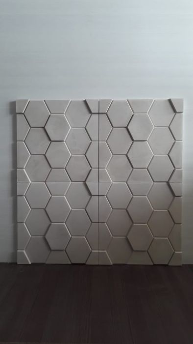 3D панели из гипса 4000кв м