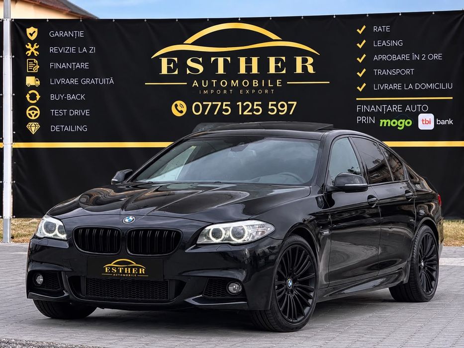 BMW Seria 5 530d M Paket 3.0 Diesel 2014 Euro 6 Finantare Livrare Gratuita