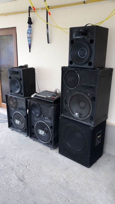URGENT Vând sistem Dynacord+Behringer+Elm