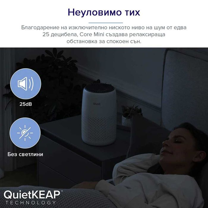 Пречиствател за въздух Levoit Core Mini - НОВ
