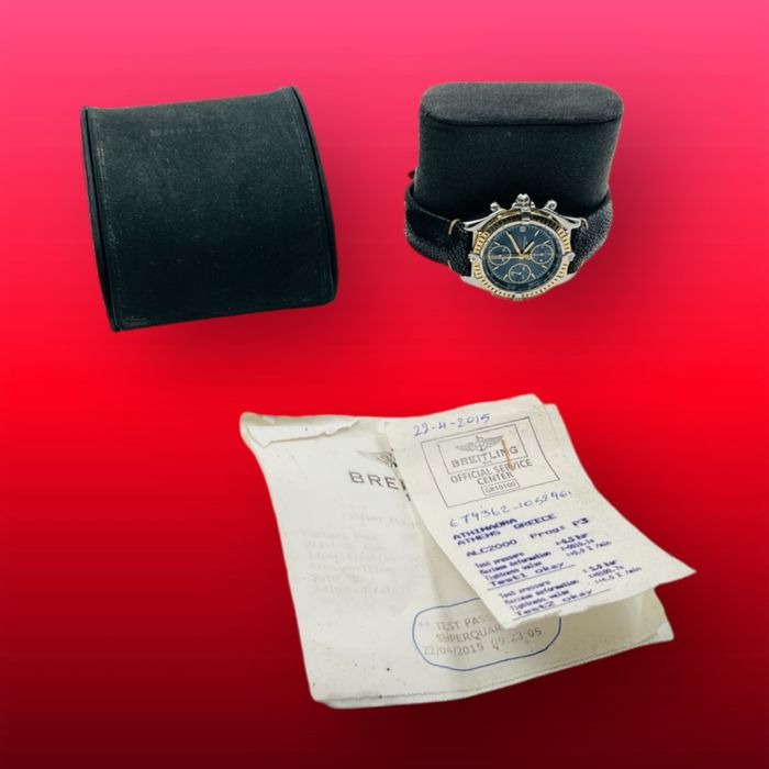 Breitling Chronomat – Steel & 18k Gold Bezel, 39 мм, Automatic 7750