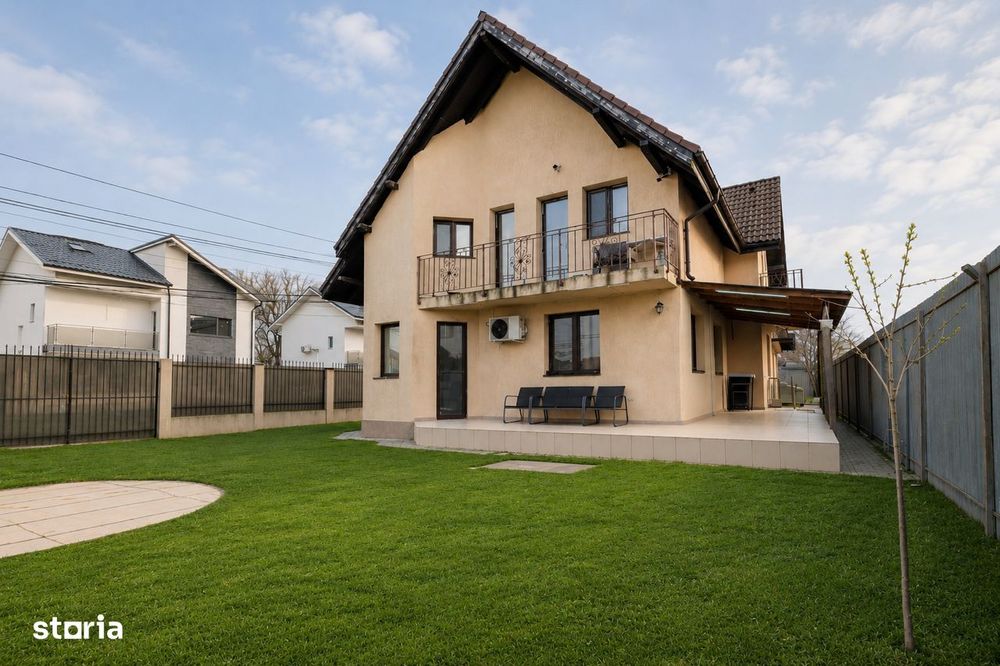 Casa Comuna Berceni | Garaj incalzit | Teren 500 mp | Curte 300 mp