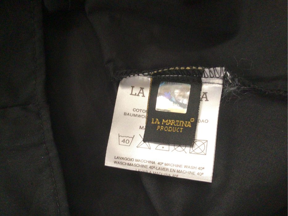 La Martina черна дамска риза,размер - XXL