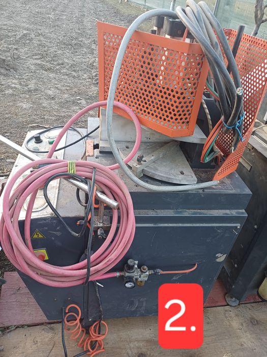 Utilaje tâmplărie PVC. Circular, Plita