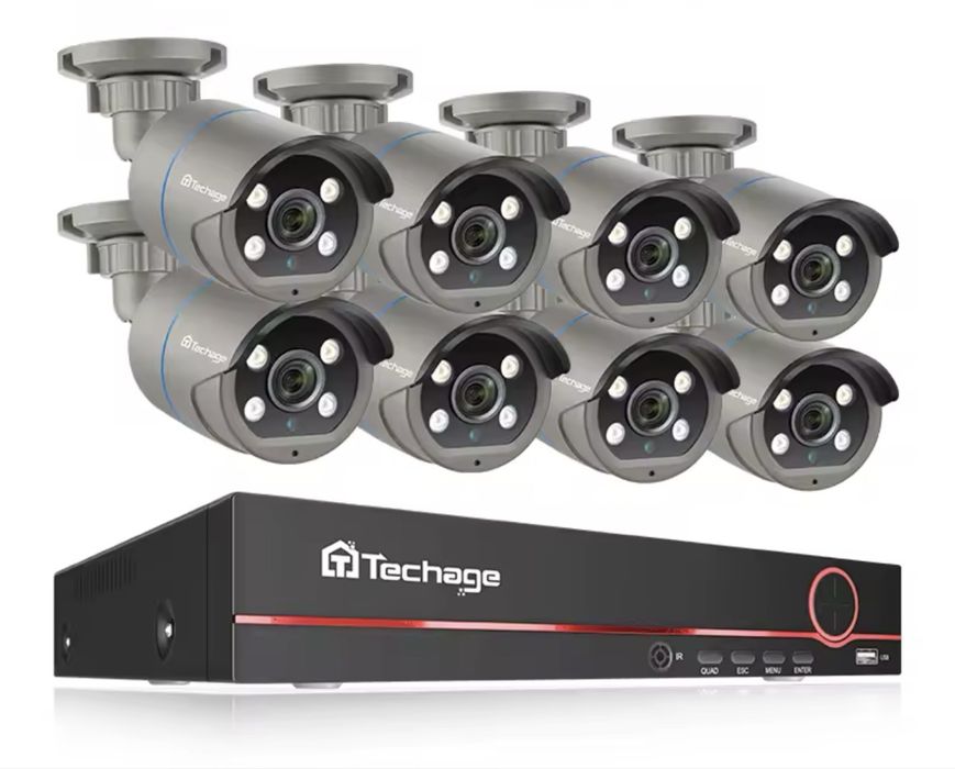 Vindem si Montam Camere Supraveghere Video KIT Complet 4/8/12 CAMERE