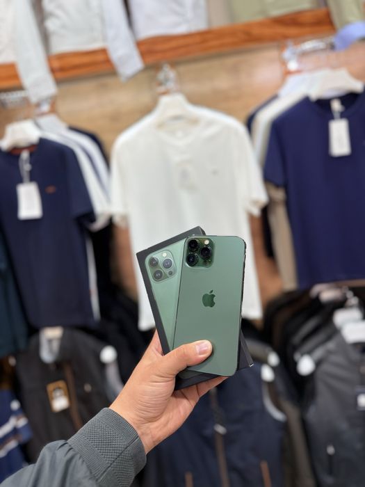 Айфон 13 Про макс греен