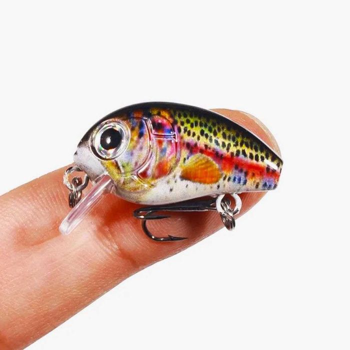 Набор блесен YIYUEQIANLI Мини кренкбейт 5 шт