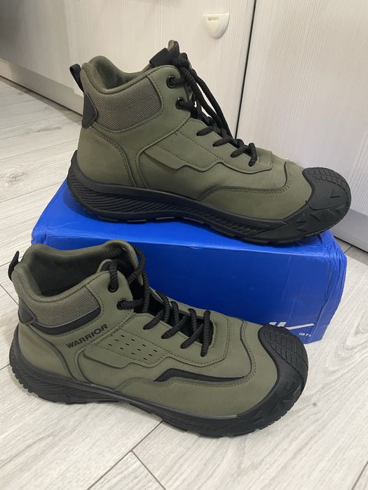 Хаки ботинка демисезон