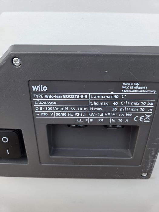 Vând Hidrofor Wilo Isar BOOST 5-5