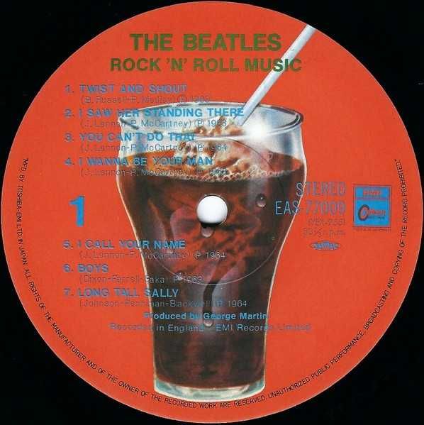 Vinil 2XLP "Japan Press" The Beatles ‎– Rock 'N' Roll Music (EX)