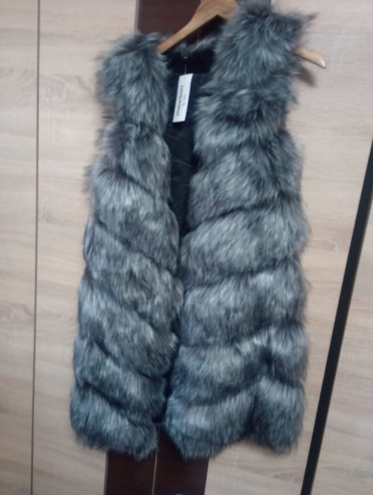 Vesta de blana artificiala