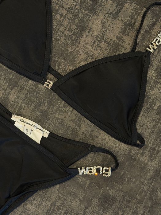 Черен бански Alexander Wang