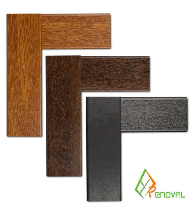 Обръщане на дограма с первази