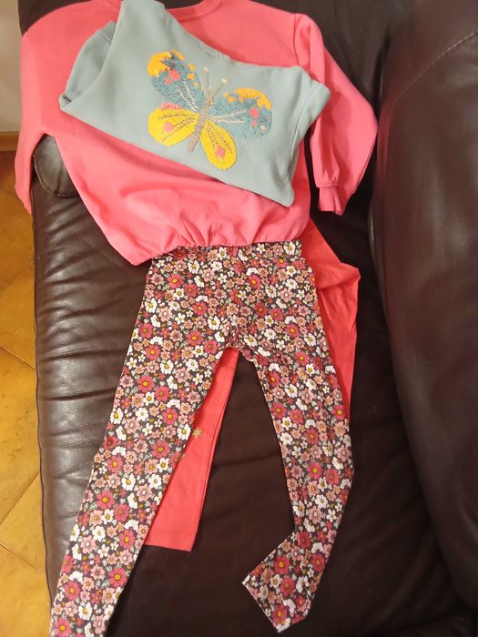 Комплекти за момиче 5-6 г. -8 лв.