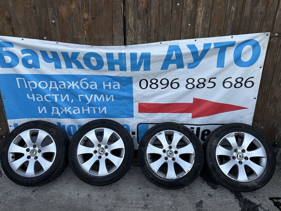 16 5х112 джанти с гуми