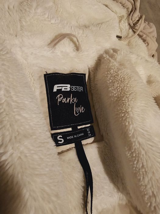 Vand geaca iarna FB sister marimea S bej