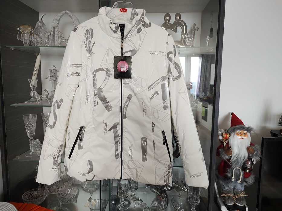 Намалена цена от 65 лв-Яке бяло промазка Ново с етикет