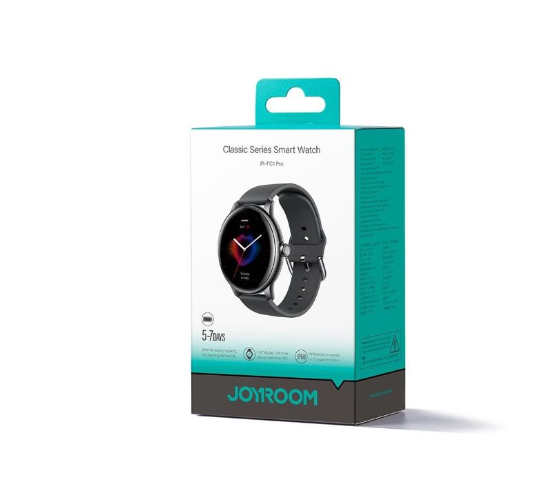 Smartwatch Joyroom Classic JR-FC1 Gri