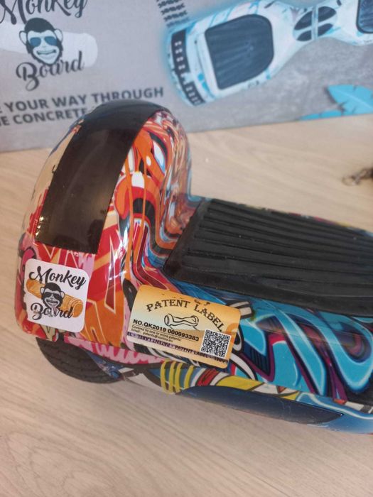 Hoverboard Monkey board Groovy Rider 6.5 inch cu Bluetooth si Telecomanda