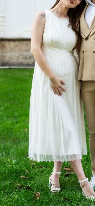 Rochie ocazie, mărimea 44, Ginette, din mătase naturală
