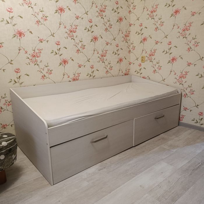 Кровать 2 метра с ящиками