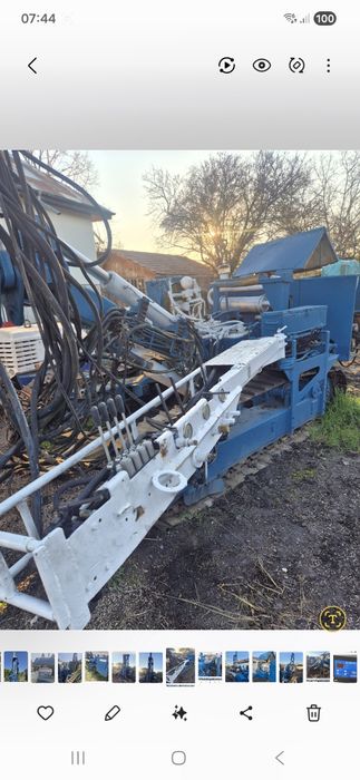 Masina de forat cu circulatie directa si ciocan de fund.