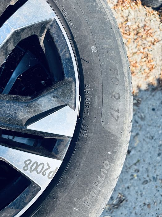 Jante aliaj Peugeot 2008 2020 215 60 R17