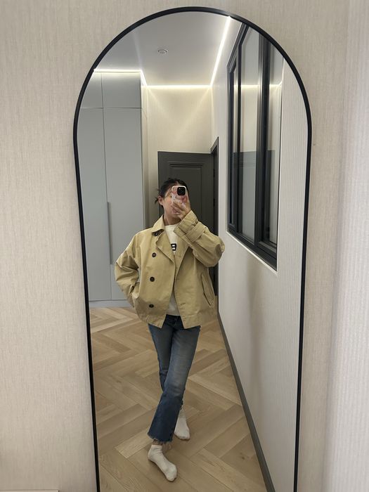 Тренч бежевый MANGO