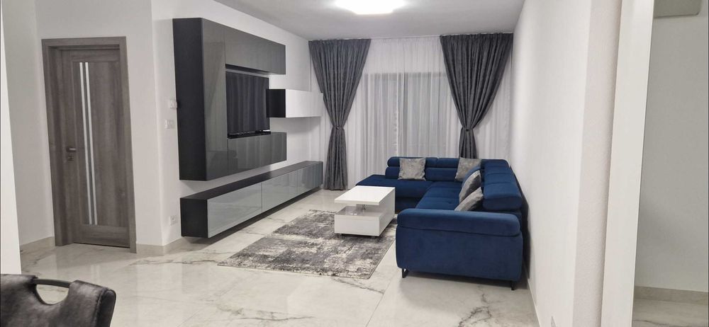 Apartament  in bloc nou cu 2 camere de inchiriat,in spate la teatru pe strada Cozia.