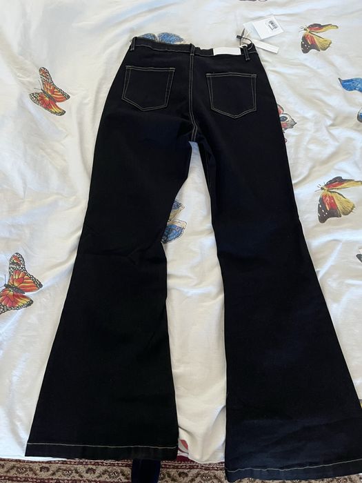 джинсы клеш XL/L