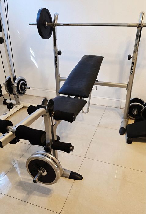 Kettler MultiGym & Banca fitness multifunctionala & greutati