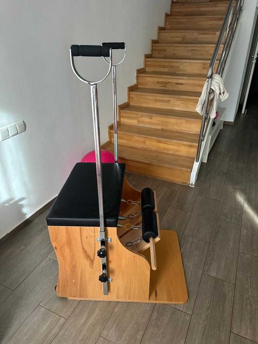 Aparat pilates reformer Wunda / Combo Chair maple