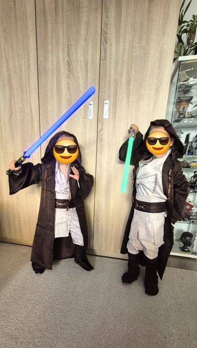 Costum copii Jedi - cosplay / Halloween / Star  Wars - NOU