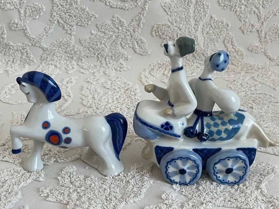 Фарфор. Фарфоровые статуэтки. Статуетка. Куда едешь