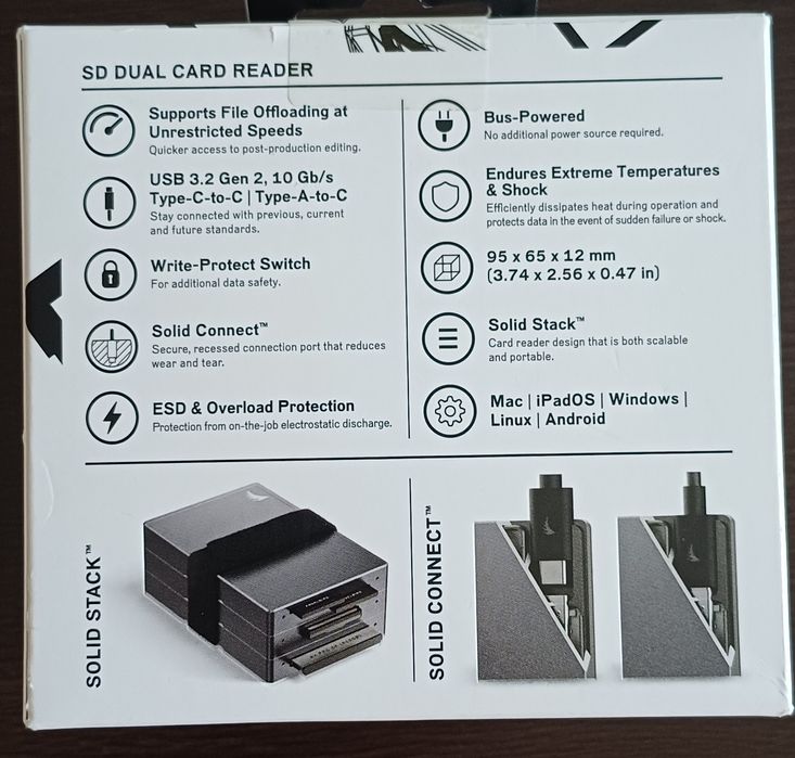 Cititor de carduri Angelbird