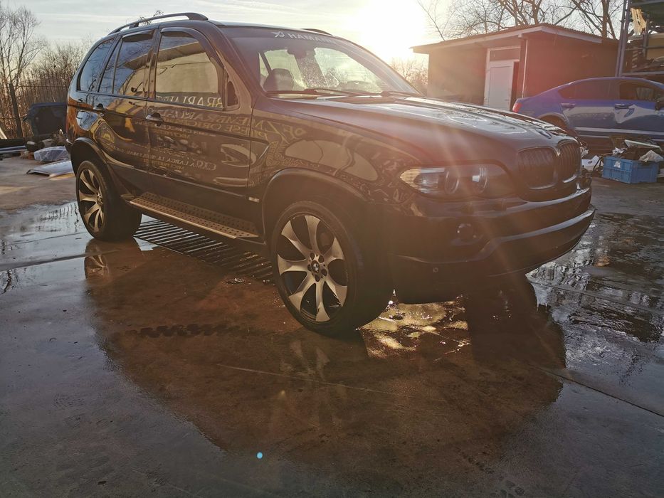 Dezmembrez bmw x5 e53 facelift/bara fata e53/capota e53/far e53/motor/