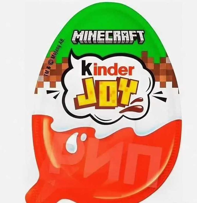 Продам киндер джой майнкрафт