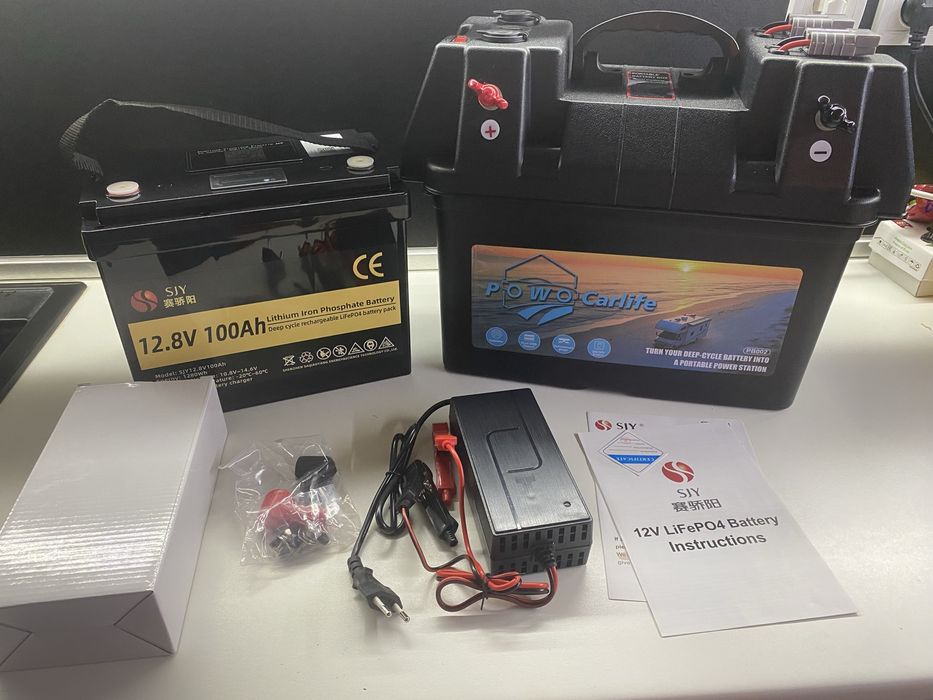 Преносима LiFePO4 Power Station 12.8V 100Ah + Smart Battery Box