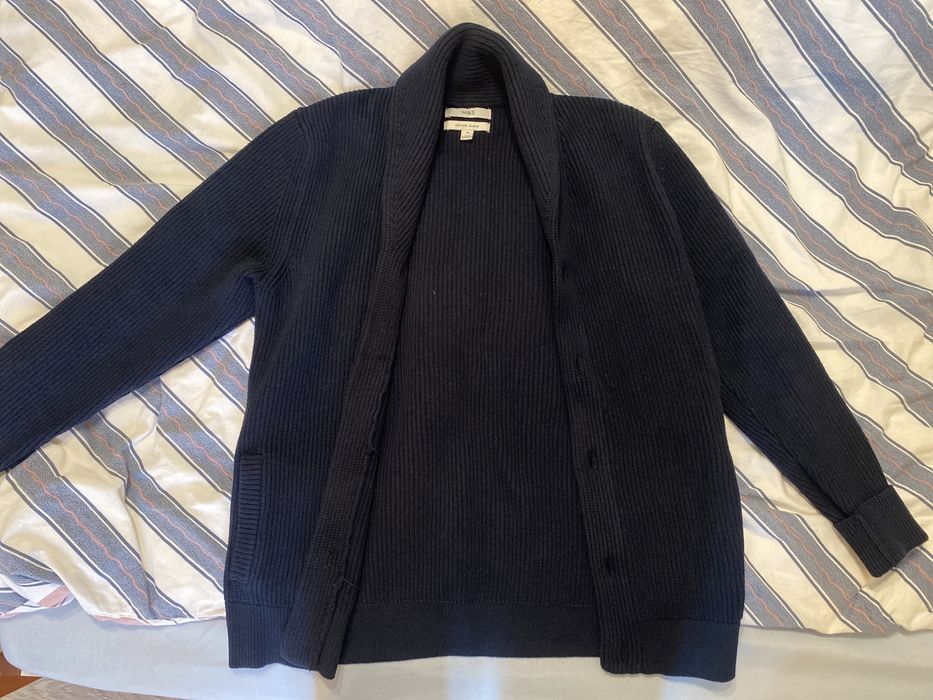 Кардиган темно синий