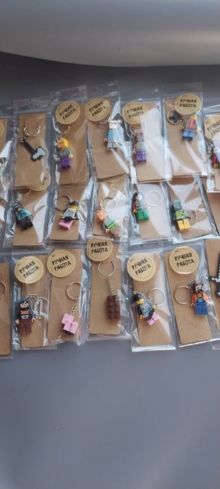 LEGO. Лего брелок.  Брелок человечки